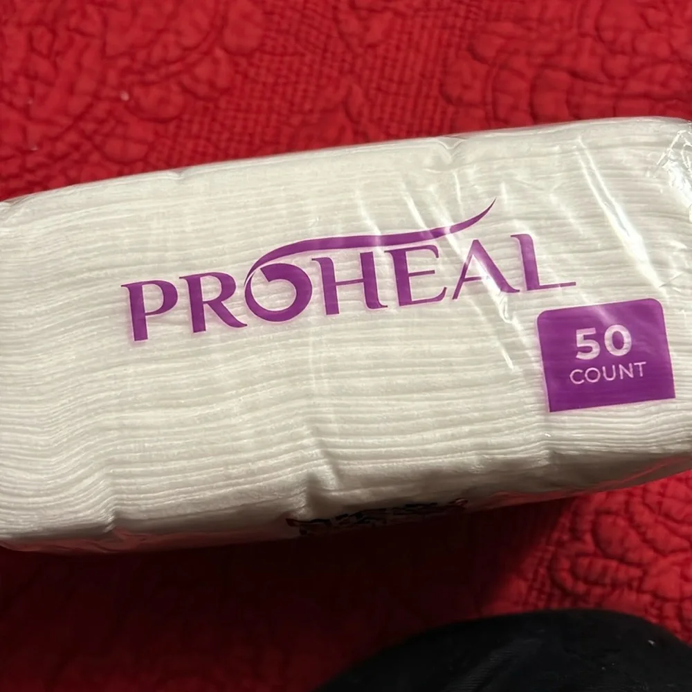 Proheal dry wipes $5 if purchased with another item